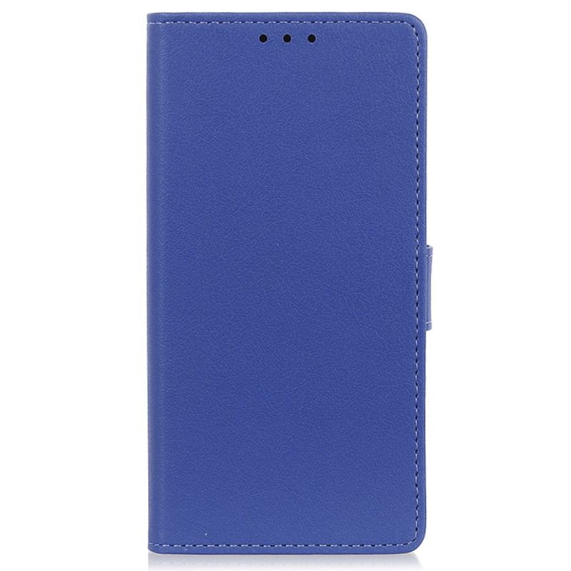 Bőrtok Motorola Edge 50 Fusion Klasszikus