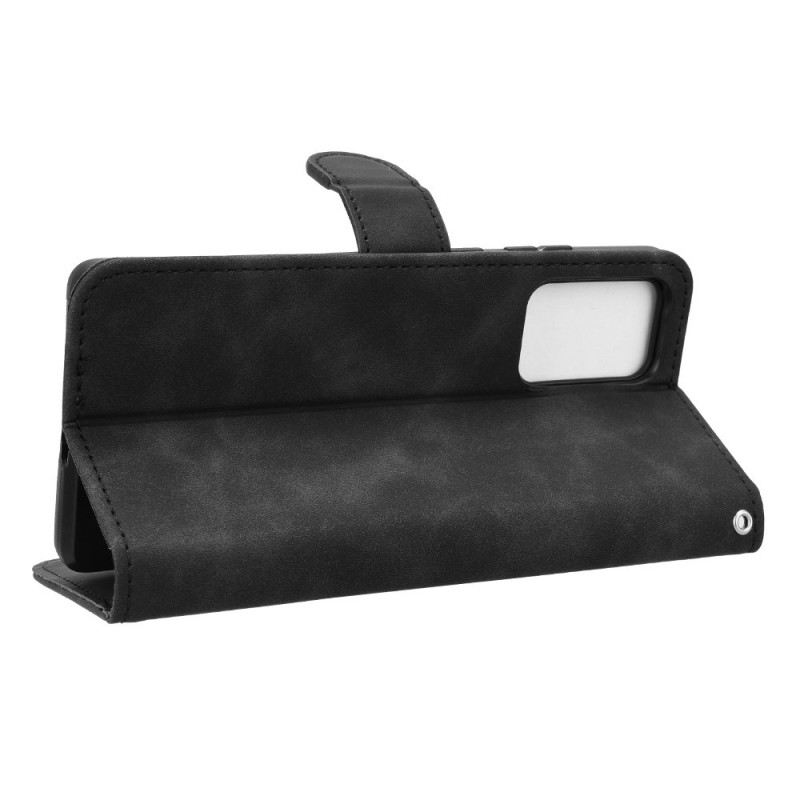 Bőrtok Motorola Edge 50 Fusion Velúr Hatás