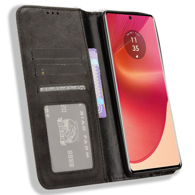 Fliptok Motorola Edge 50 Fusion Retro Fríz