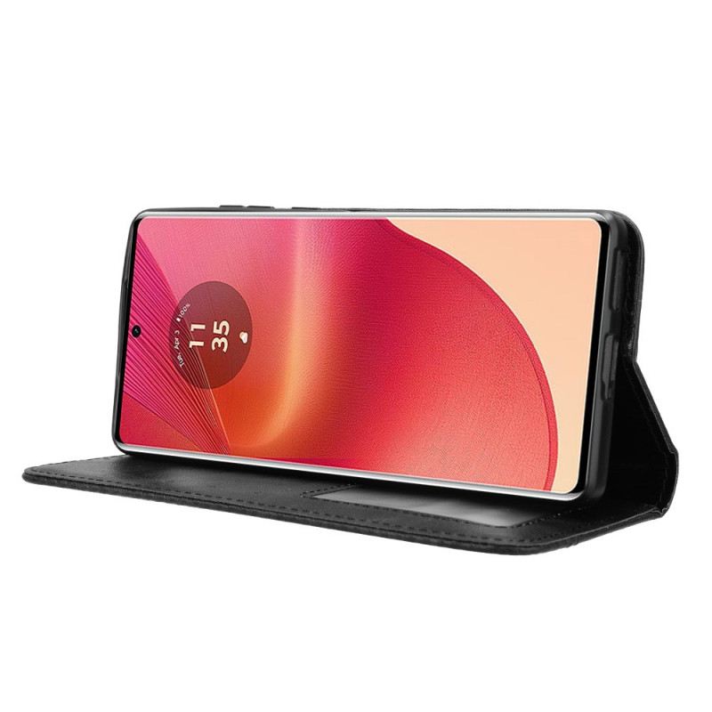 Fliptok Motorola Edge 50 Fusion Retro Fríz