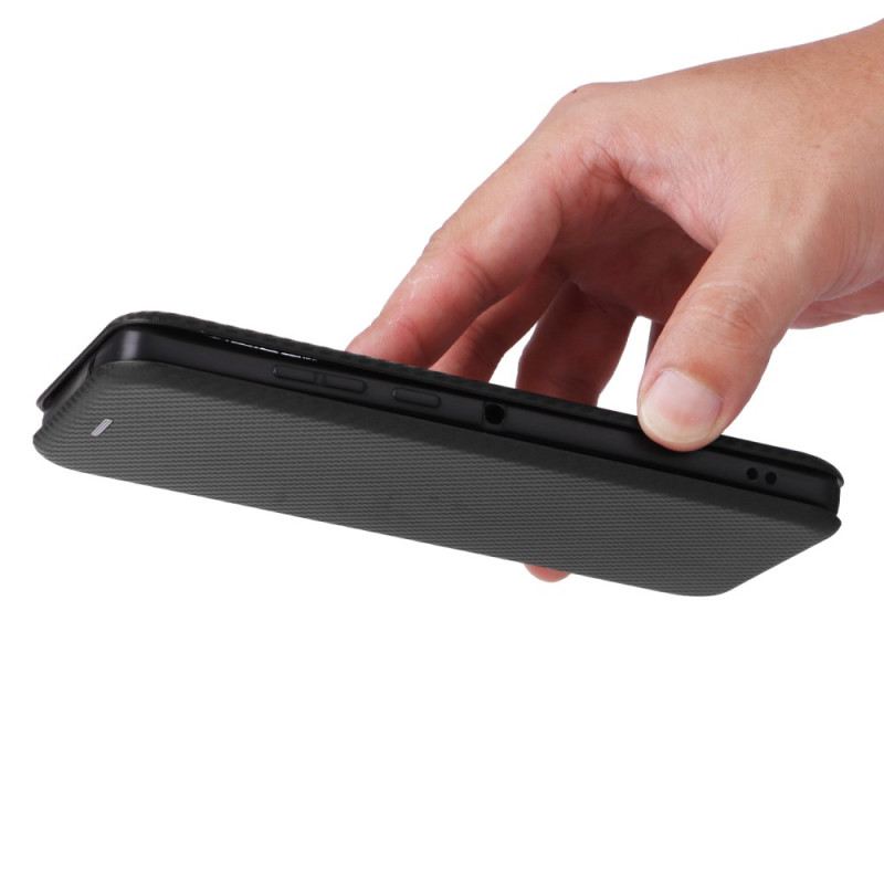 Fliptok Motorola Edge 50 Fusion Szénszál