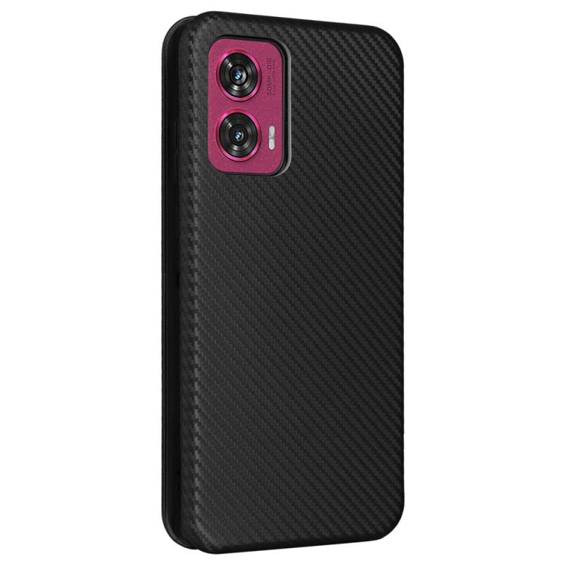 Fliptok Motorola Edge 50 Fusion Szénszál