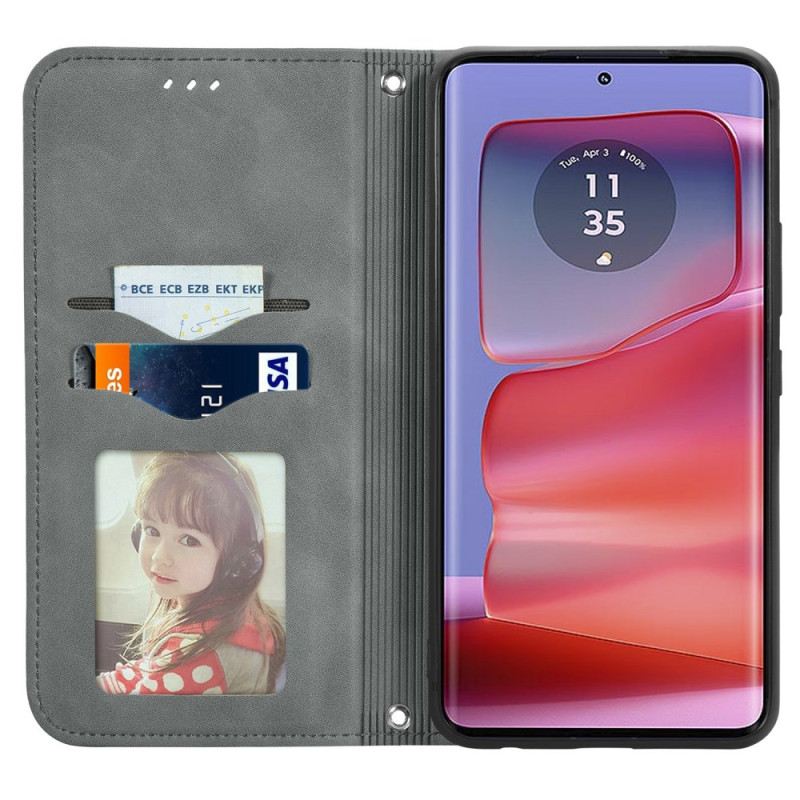 Fliptok Motorola Edge 50 Fusion Velúr Hatás