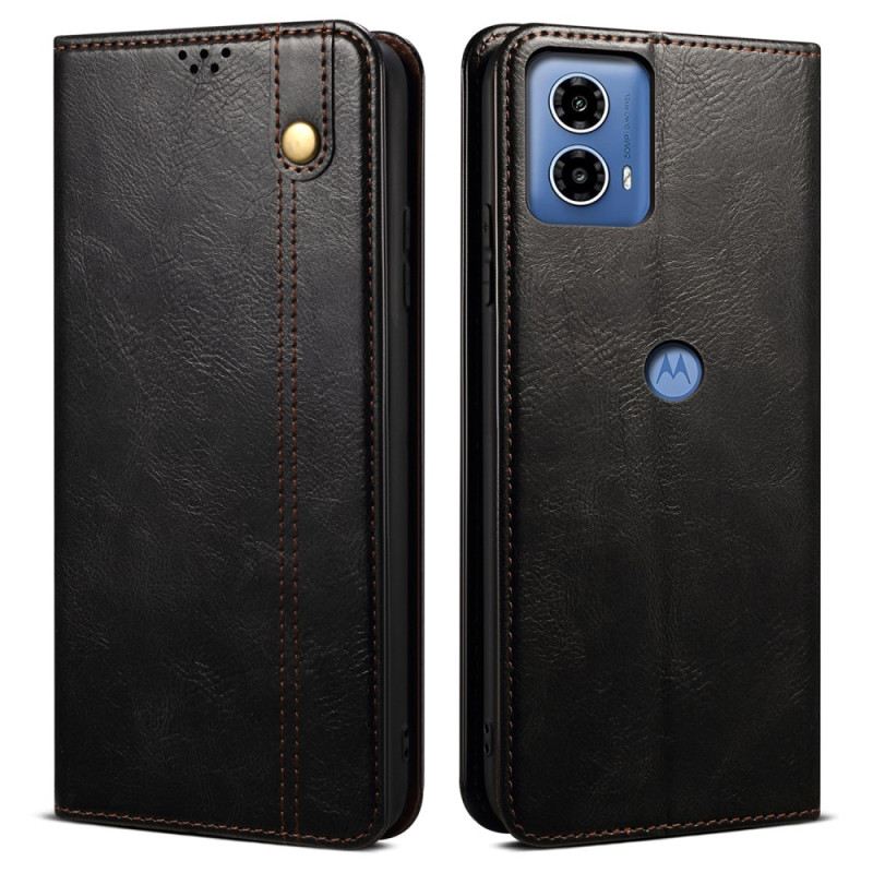 Fliptok Motorola Edge 50 Fusion Viaszított Műbőr