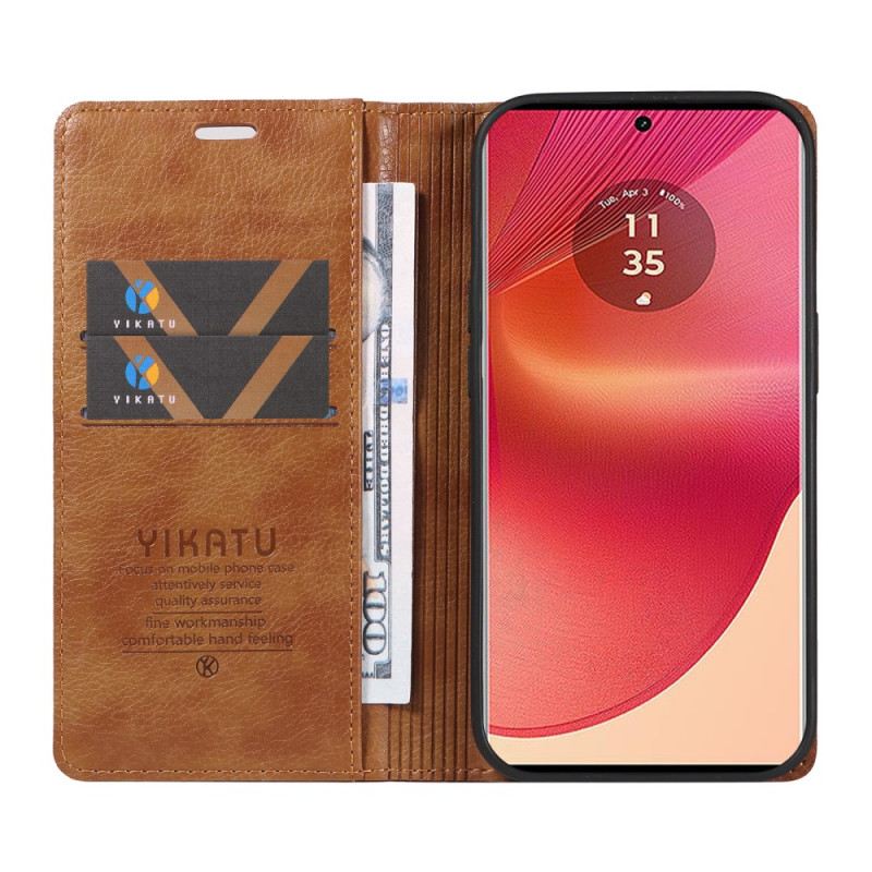 Fliptok Motorola Edge 50 Fusion Vintage Yikatu