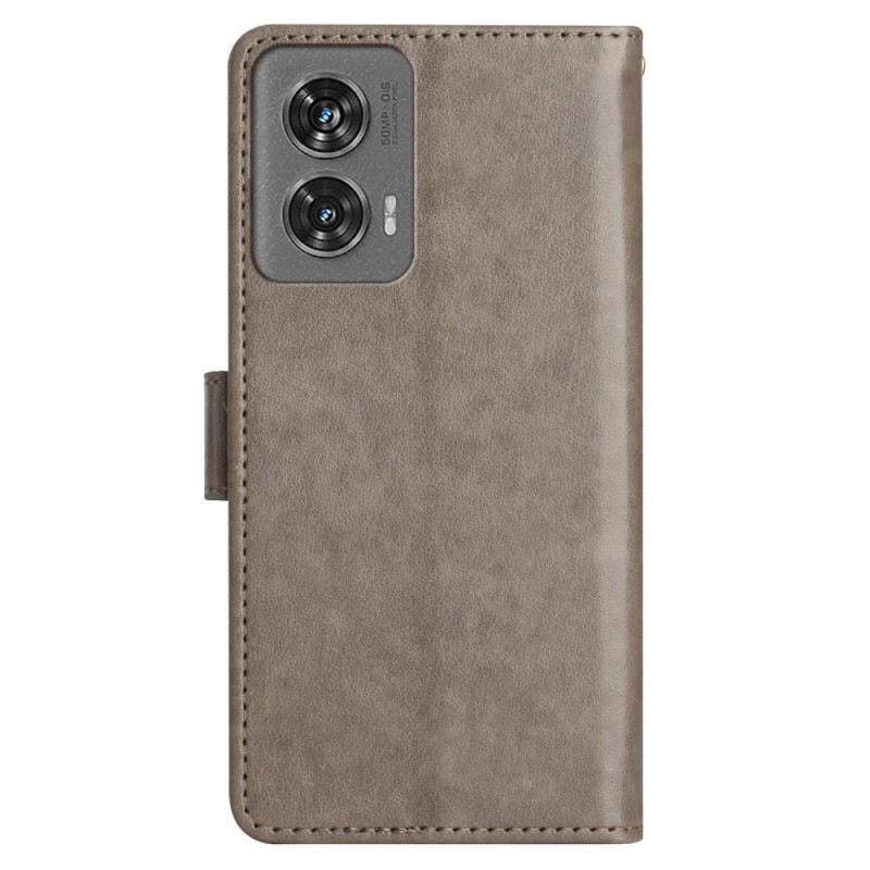 Fliptok Motorola Edge 50 Fusion Virág És Pillangók