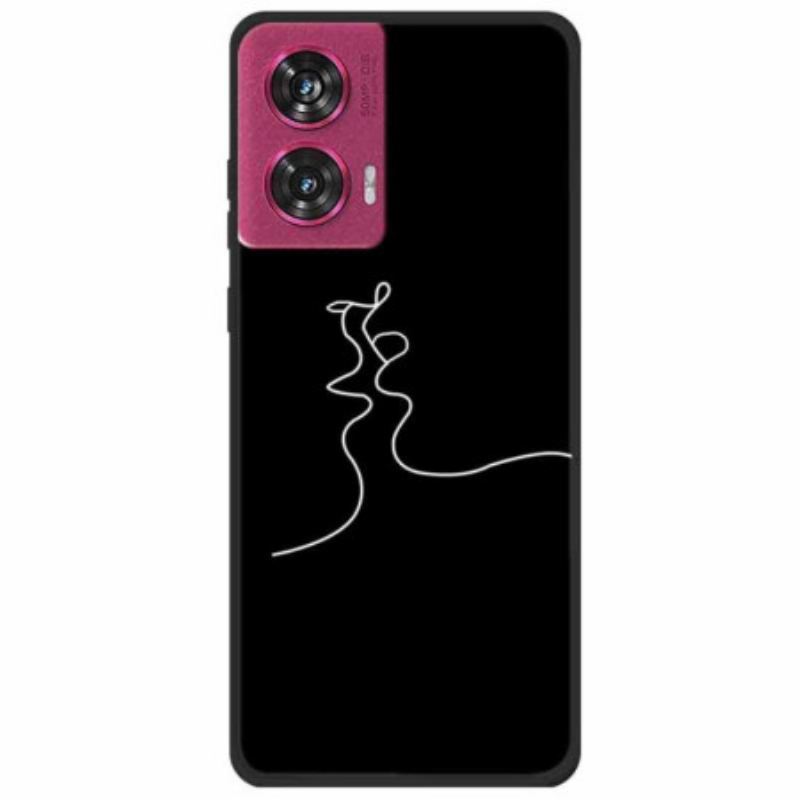 Telefontok Motorola Edge 50 Fusion Absztrakt Csókok