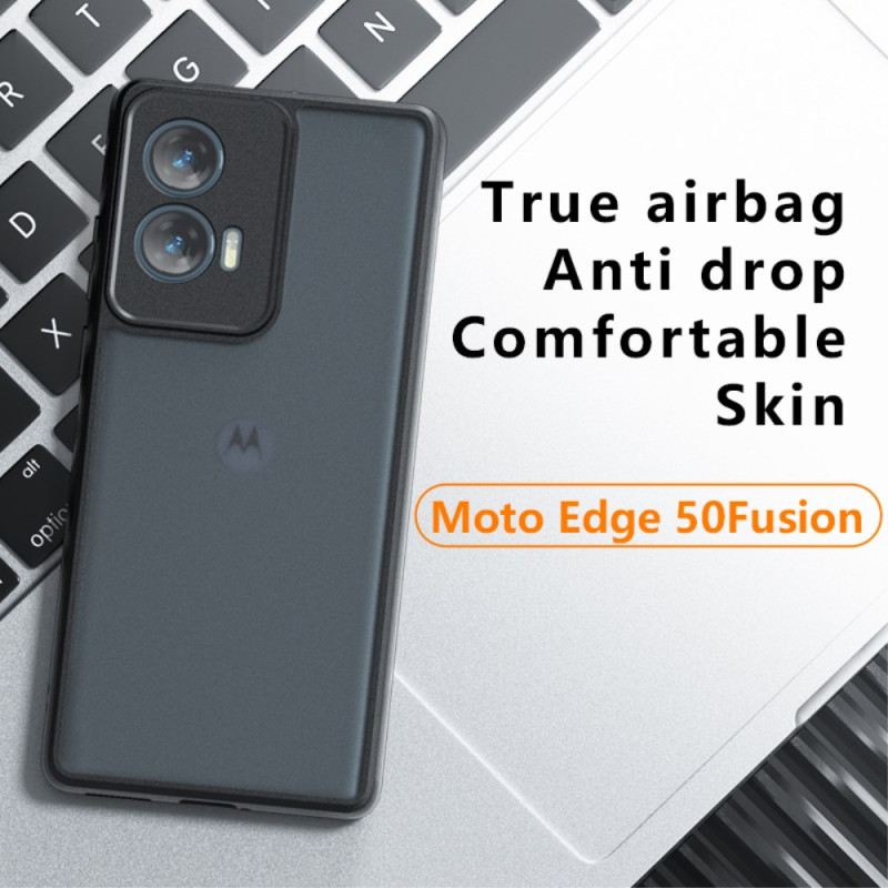 Tok Motorola Edge 50 Fusion Fekete Átlátszó