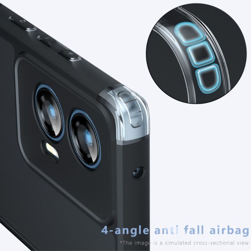 Tok Motorola Edge 50 Fusion Fekete Átlátszó