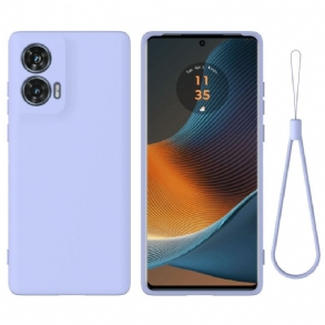 Tok Motorola Edge 50 Fusion Folyékony Szilikon Szíj