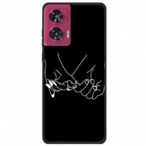 Tok Motorola Edge 50 Fusion Kezek Összefonódnak