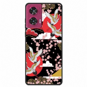 Tok Motorola Edge 50 Fusion Négy Daru Repülés Közben