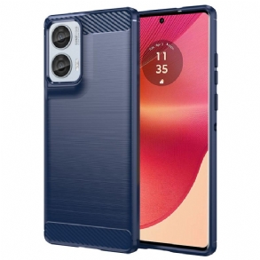 Tok Motorola Edge 50 Fusion Szálcsiszolt Szénszál