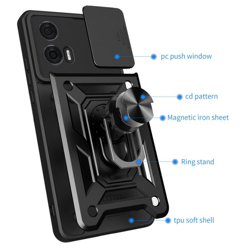 Tok Motorola Edge 50 Fusion Tartógyűrű És Csúszó Kameravédő