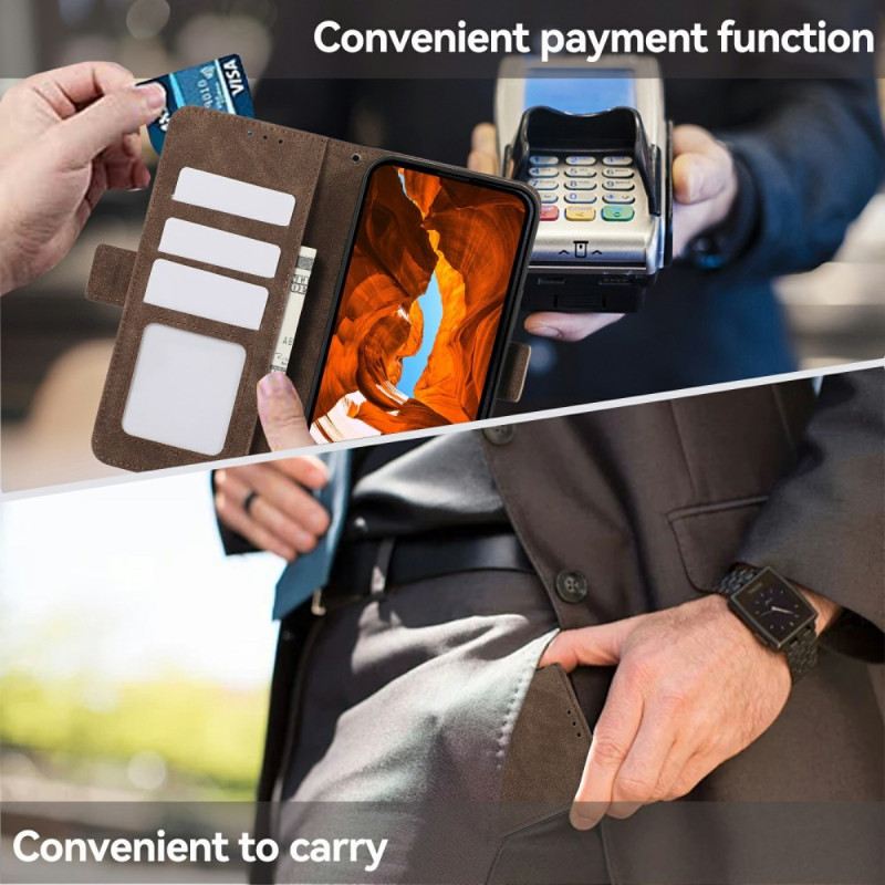 Bőrtok Xiaomi 15t Pro Abeel Rfid Pénztárca