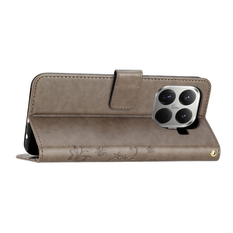 Bőrtok Xiaomi 15t Pro Apró Virágok