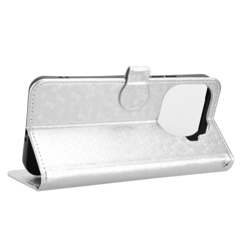 Bőrtok Xiaomi 15t Pro Csillámos Pöttyök