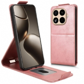 Bőrtok Xiaomi 15t Pro Függőlegesen Kihajtható Dizájn