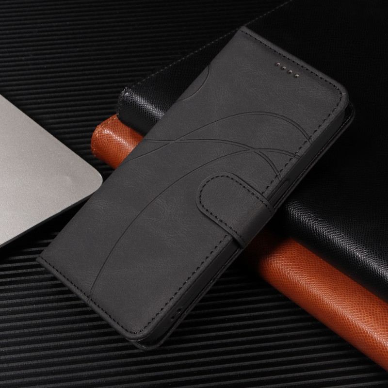 Bőrtok Xiaomi 15t Pro Hullámos