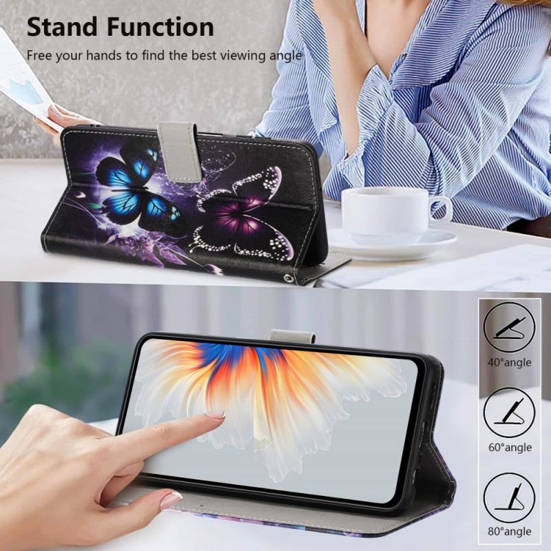 Bőrtok Xiaomi 15t Pro Két Pillangó