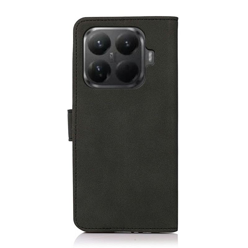 Bőrtok Xiaomi 15t Pro Khazneh Velúr Hatású