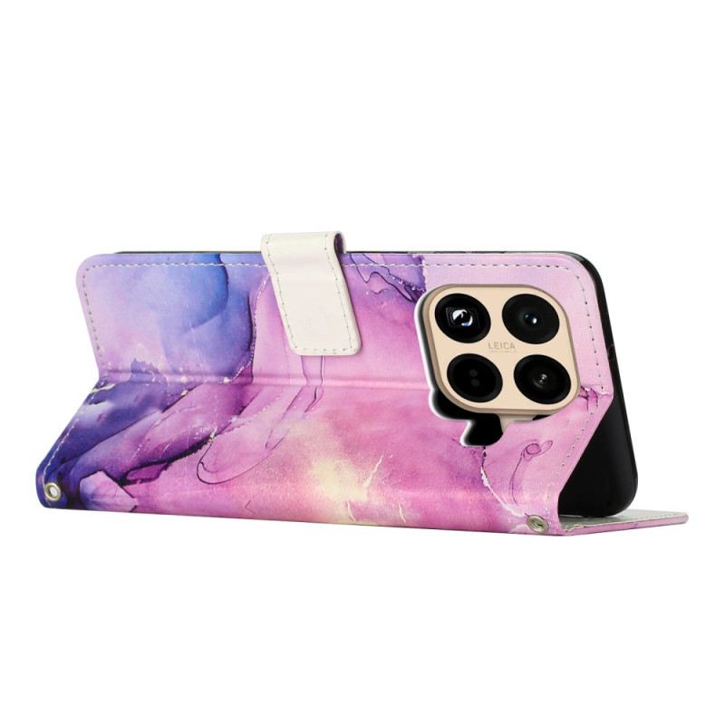 Bőrtok Xiaomi 15t Pro Márványminta