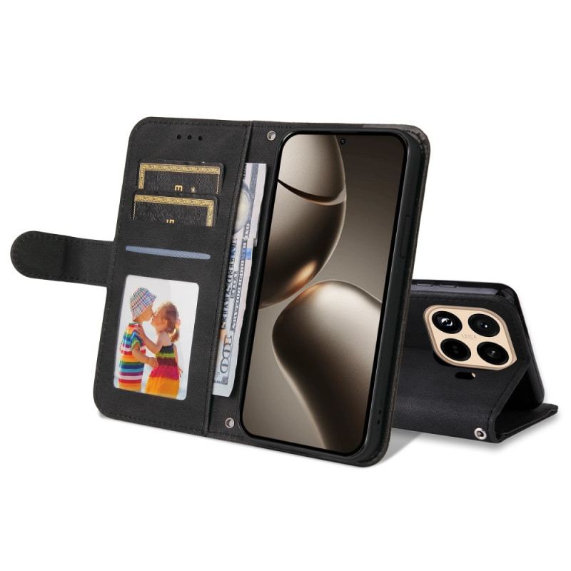 Bőrtok Xiaomi 15t Pro Szegecs