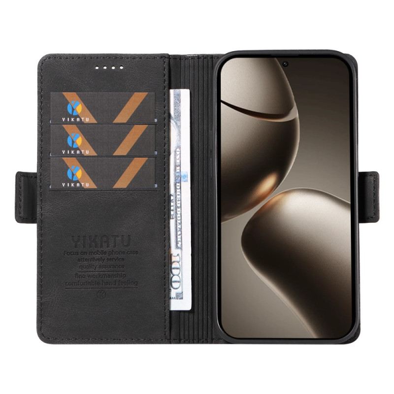 Bőrtok Xiaomi 15t Pro Yikatu Bőrhatású