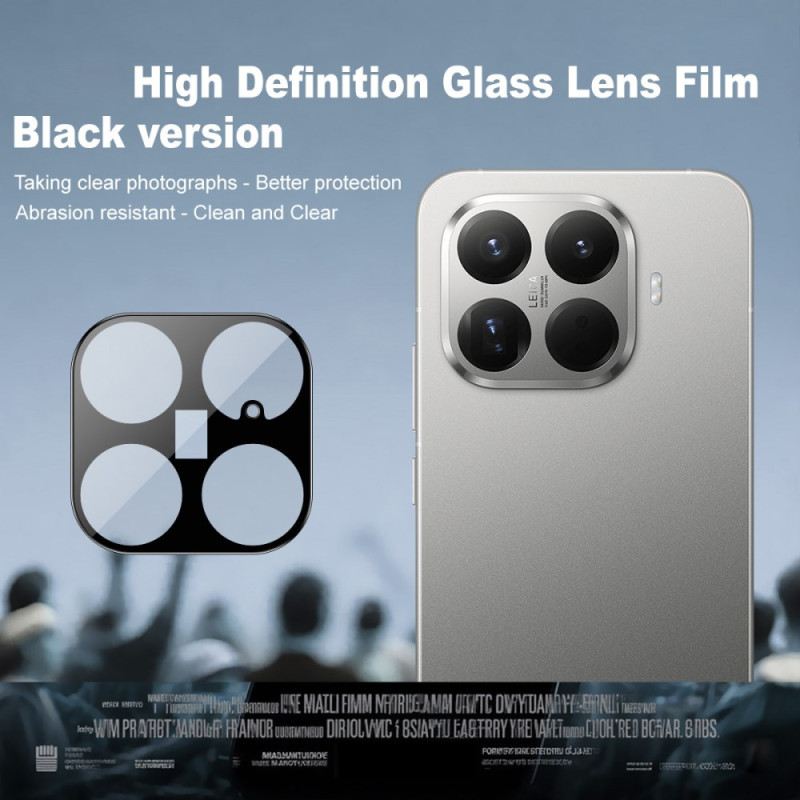 Edzett Üveg Lencsevédő Xiaomi 15t Pro Készülékhez (fekete Változat)