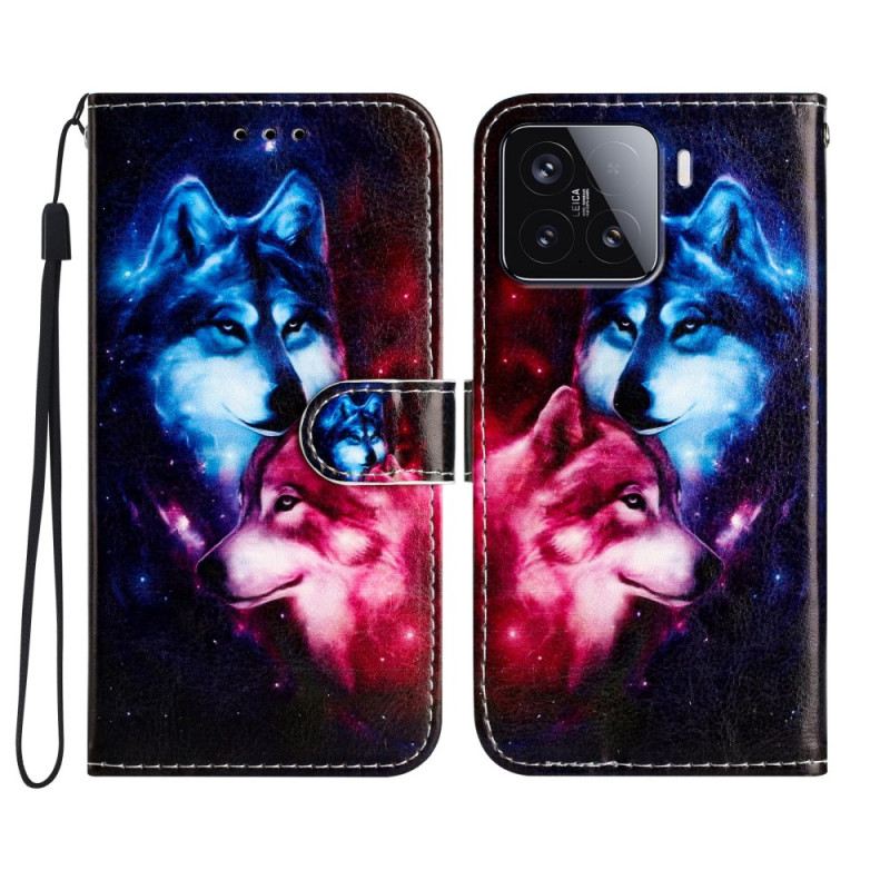 Fliptok Xiaomi 15t Pro Két Farkassal