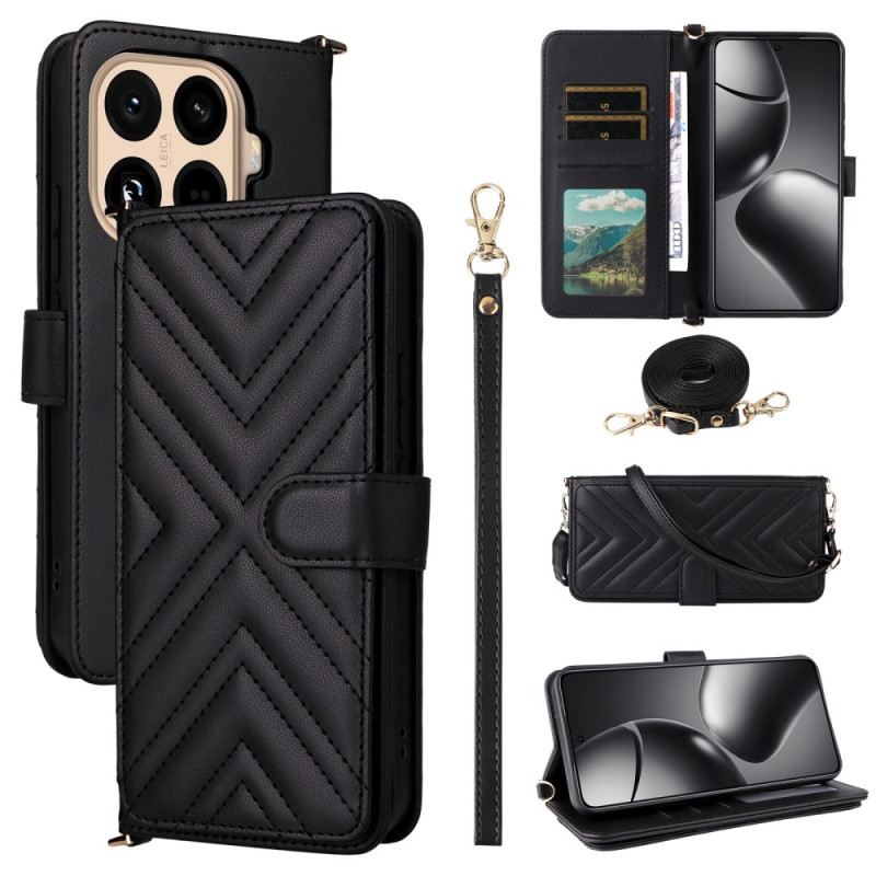 Fliptok Xiaomi 15t Pro Steppelt Pánttal És Csuklópánttal