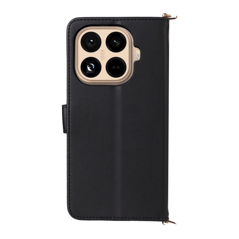 Fliptok Xiaomi 15t Pro Steppelt Pánttal És Csuklópánttal