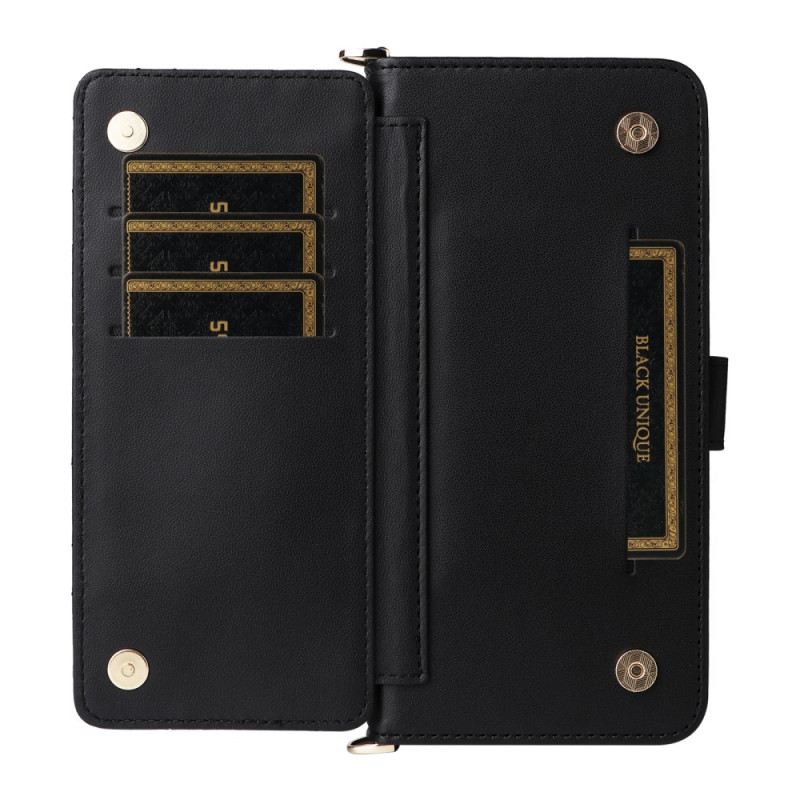 Fliptok Xiaomi 15t Pro Steppelt Pánttal És Csuklópánttal