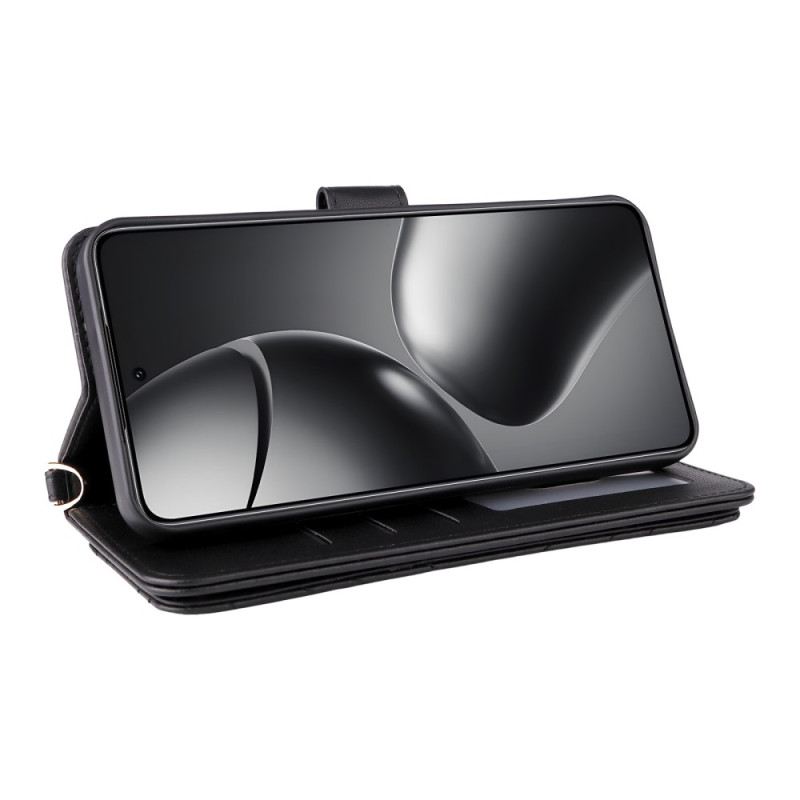 Fliptok Xiaomi 15t Pro Steppelt Pánttal És Csuklópánttal