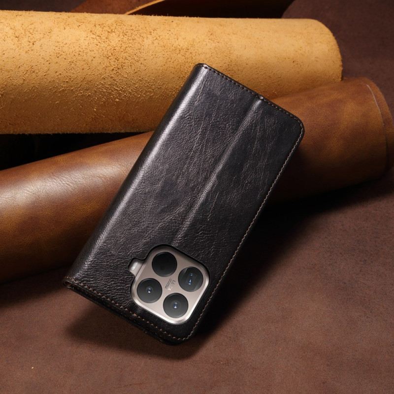 Fliptok Xiaomi 15t Pro Viaszos Műbőr