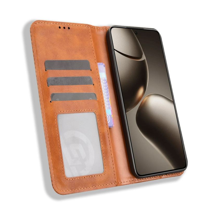 Fliptok Xiaomi 15t Pro Vintage Szegély