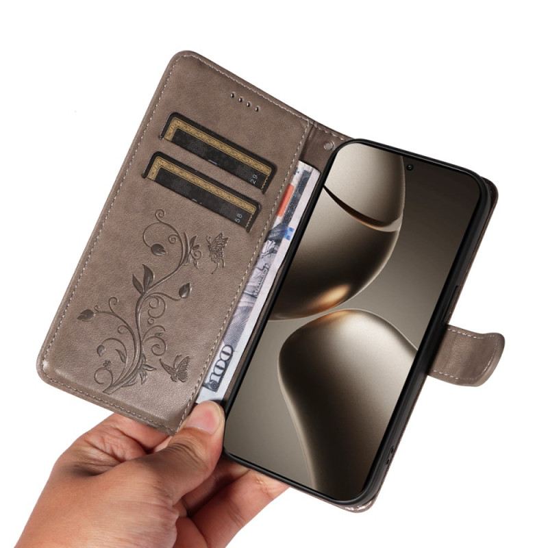 Fliptok Xiaomi 15t Pro Virágmintás