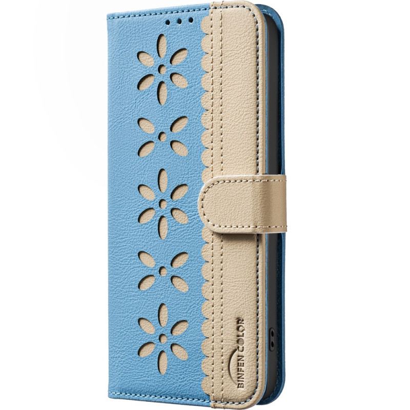 Fliptok Xiaomi 15t Pro Virágos Binfen Szín