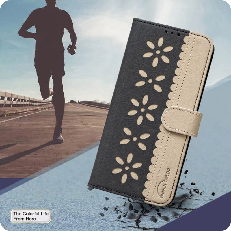 Fliptok Xiaomi 15t Pro Virágos Binfen Szín