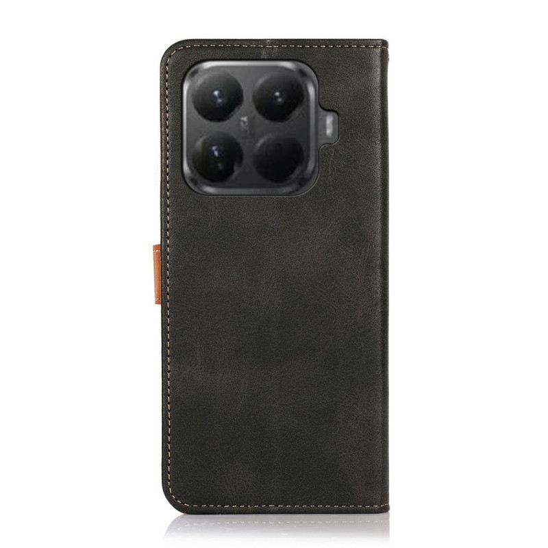 Kinyitható Tokok Xiaomi 15t Pro Khazneh Arany Gombdíszítésű