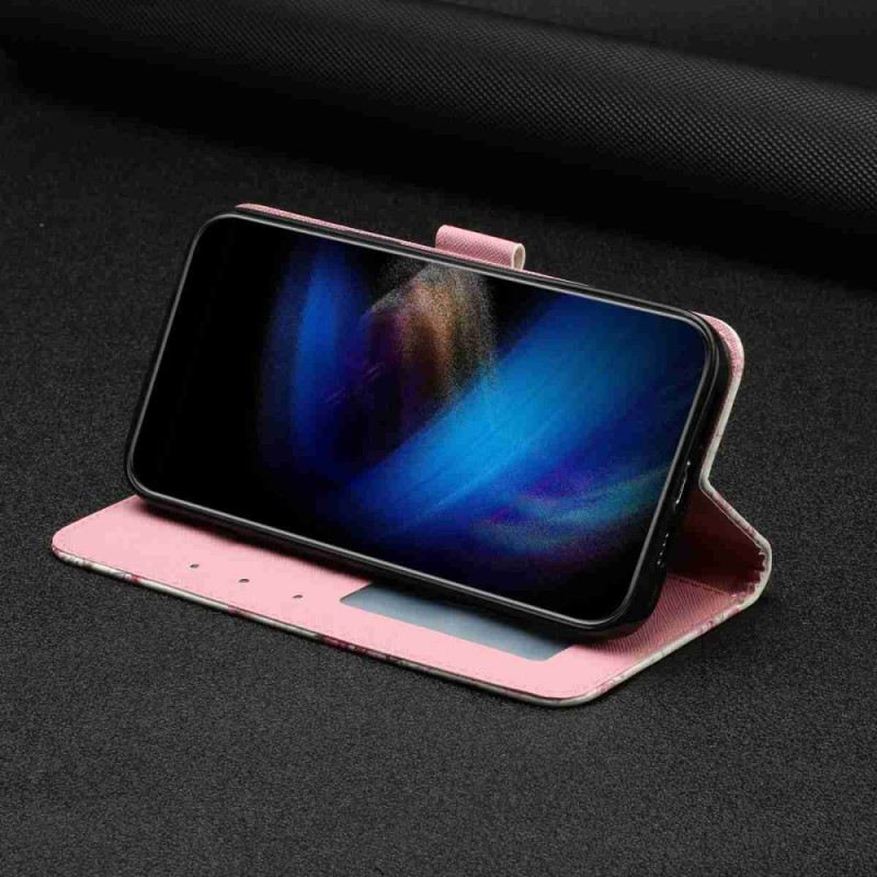 Kinyitható Tokok Xiaomi 15t Pro Nyakpántos Rózsák