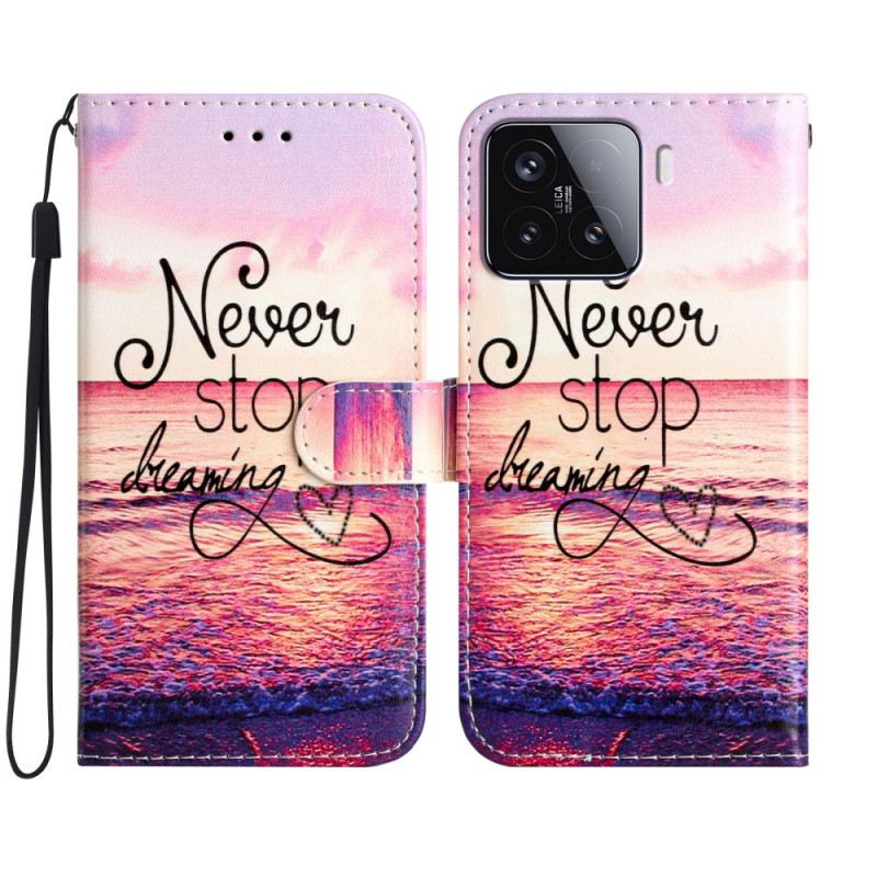 Kinyitható Tokok Xiaomi 15t Pro Soha Ne Állj Meg