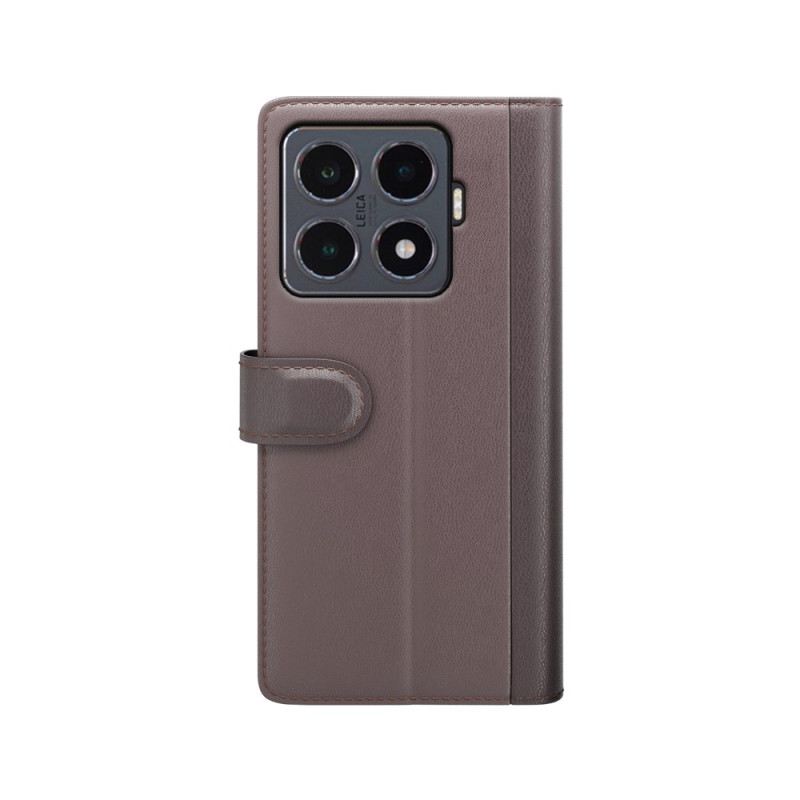 Kinyitható Tokok Xiaomi 15t Pro Valódi Bőr