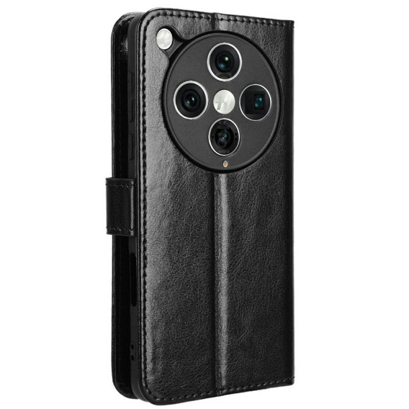 Bőrtok Oppo Find X8 Pro Feltűnő Műbőr