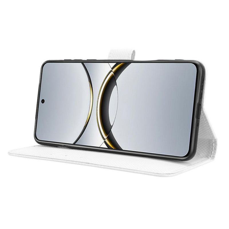 Bőrtok Oppo Find X8 Pro Gyémánt Textúra