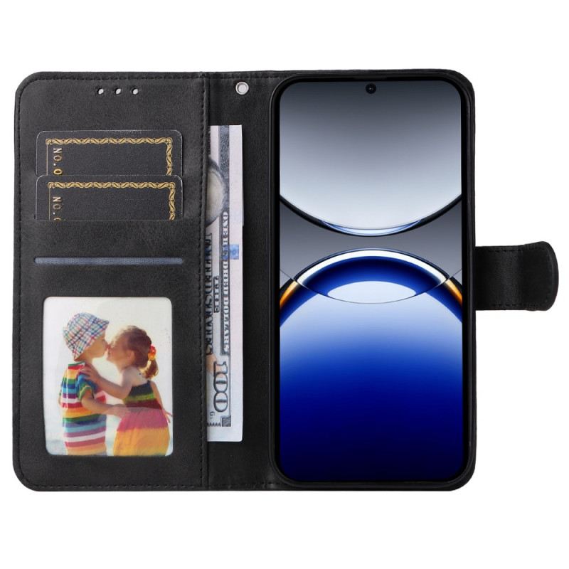 Bőrtok Oppo Find X8 Pro Műbőr Szíj