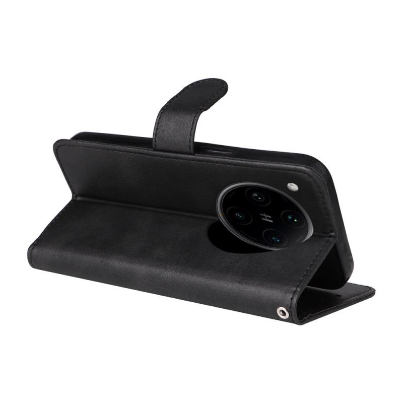 Bőrtok Oppo Find X8 Pro Műbőr Szíj