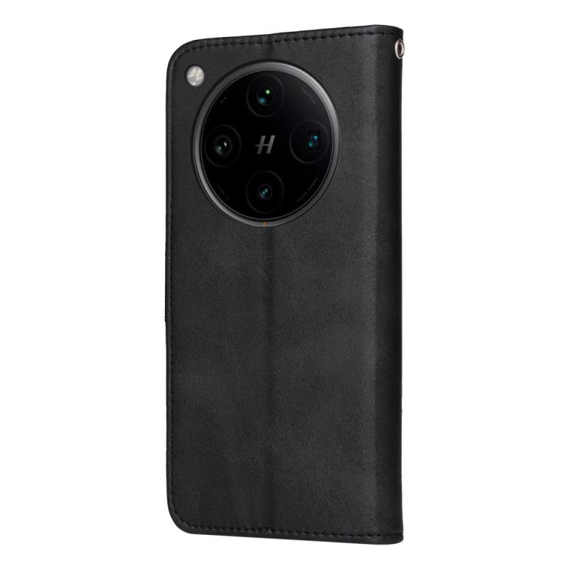 Bőrtok Oppo Find X8 Pro Műbőr Szíj