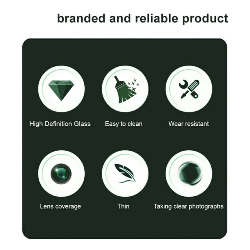 Edzett Üveg Lencsevédő Oppo Find X8 Pro-hoz (fekete Változat)