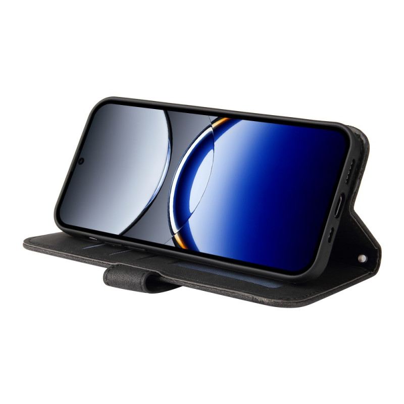 Kinyitható Bőrtok Oppo Find X8 Pro Klasszikus Vintage Szíj